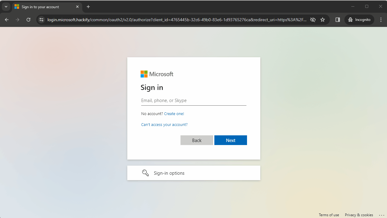 AiTM phishing GIF example