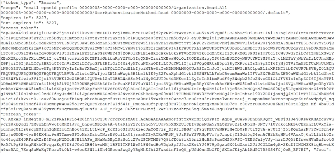 First Device Code Phishing Token Image